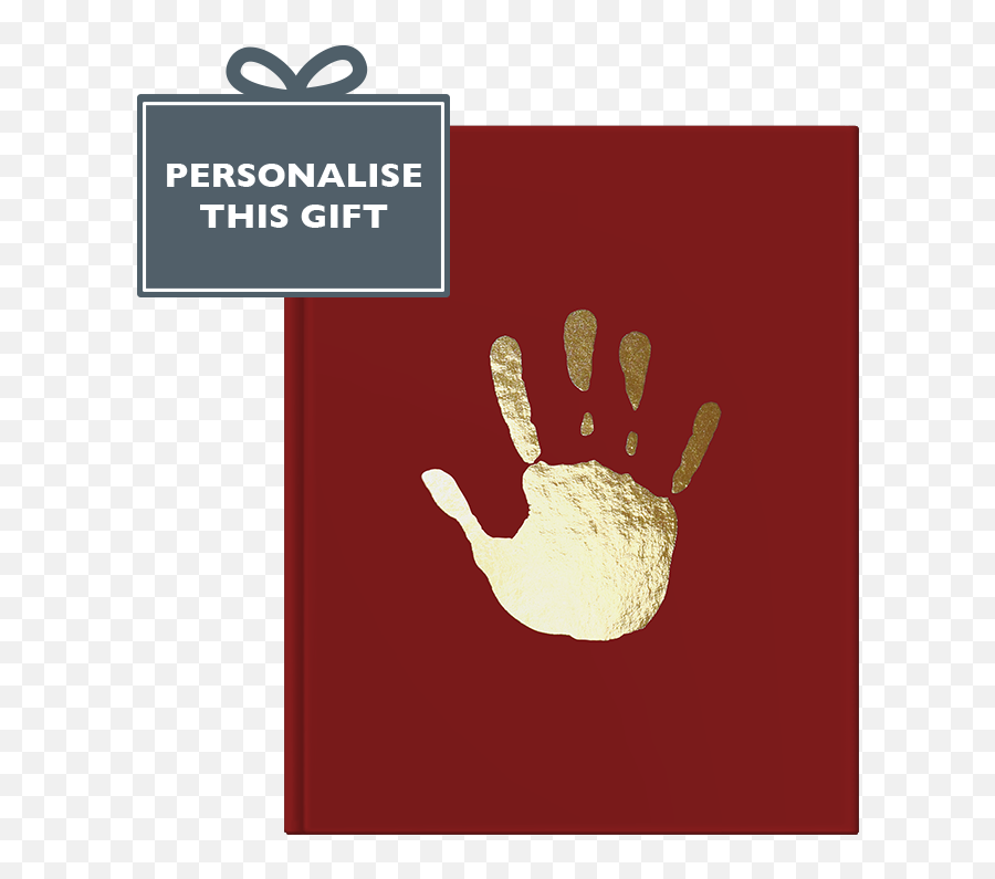 Download Personalised Foil Blocked - Sign Png,Handprint Png