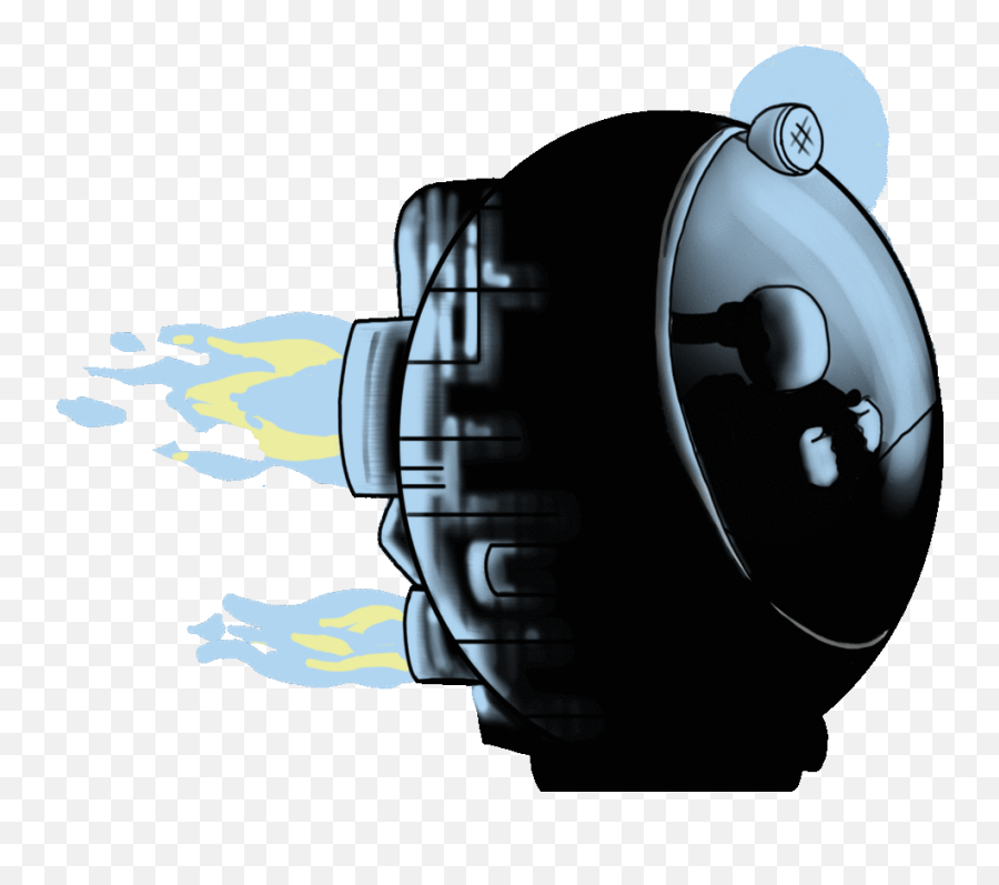Individual Spaceship Thabata Marinzek - Illustration Png,Explosion Gif Transparent Background