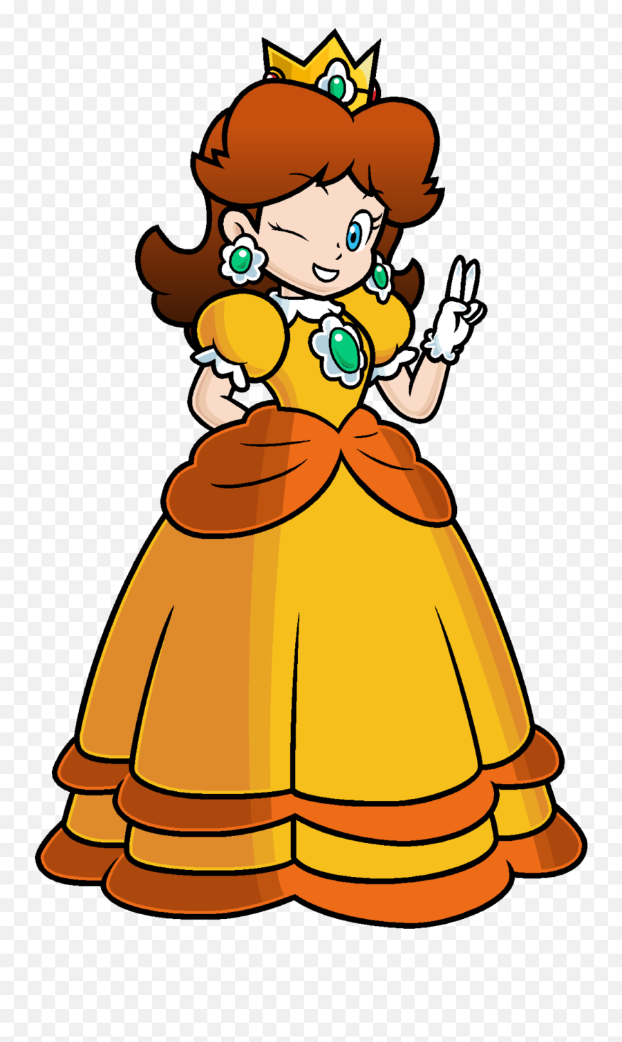 March Clipart Yellow Daisy - Daisy Princess Png,Princess Daisy Png