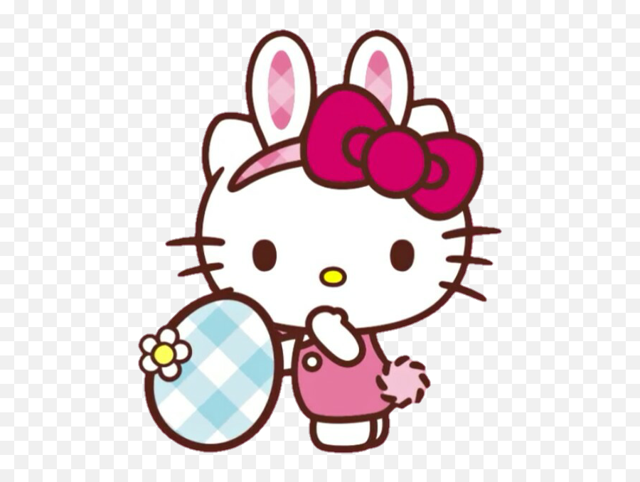 Spring Primavera Easter Pascua - Transparent Birthday Hello Kitty Png,Hellokitty Png