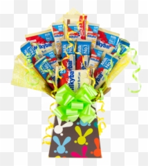 Milkybar Easter Edition Chocolate Bouquet Tree Explosion - Horizontal Png,Easter Basket Png