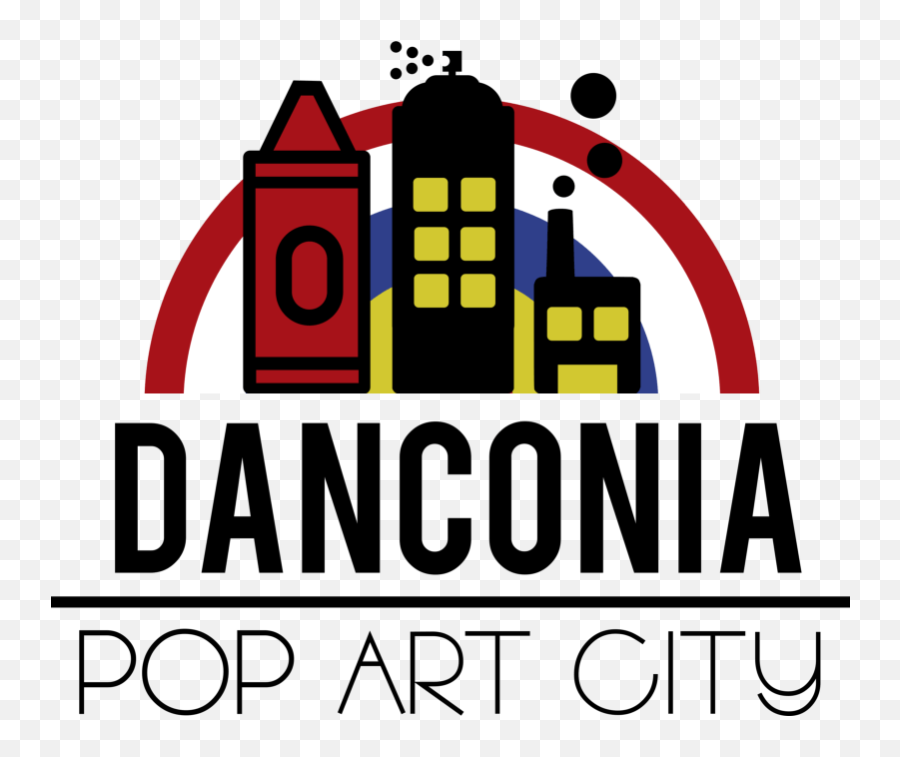 Pop Art City Logo Danconia U2013 Land - Use Mascara As Liquid Eyeliner Png,Pop Art Png