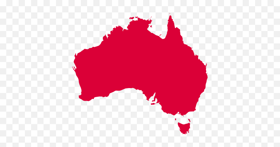 Australia Fun Facts Map - Australia Flag Vector Free Png,Continents Png