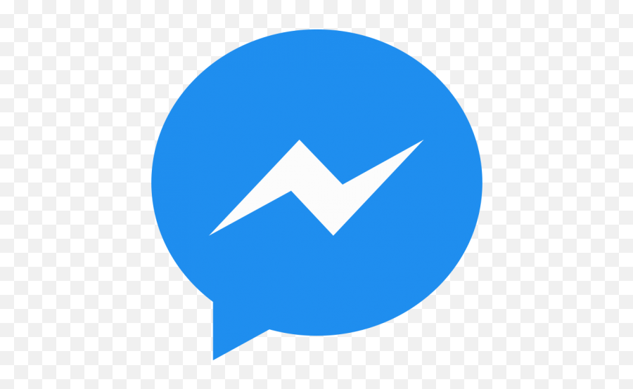 Facebook Messenger Logo Icon Of Flat Style - Available In Facebook Messenger Logo Icon Png,Facebook Logo Emoji