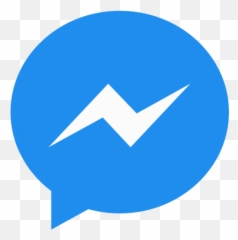 Facebook Messenger Logo Icon Of Flat Style - Available in png
