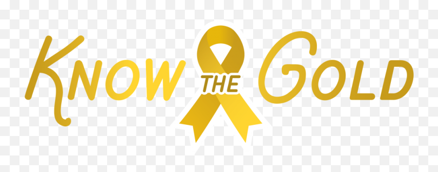 Know The Gold Campaign Launch Nnccf - Horizontal Png,Cancer Ribbon Logo