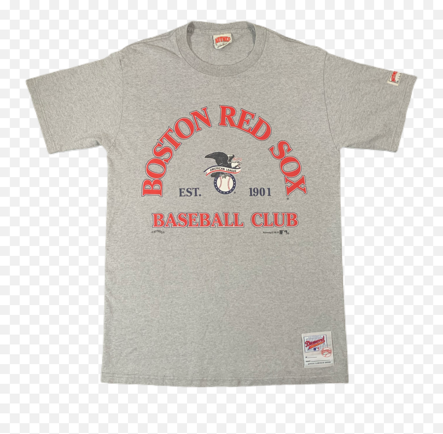 Vintage Boston Red Sox Nutmeg T - Shirt Short Sleeve Png,Boston Red Sox Png