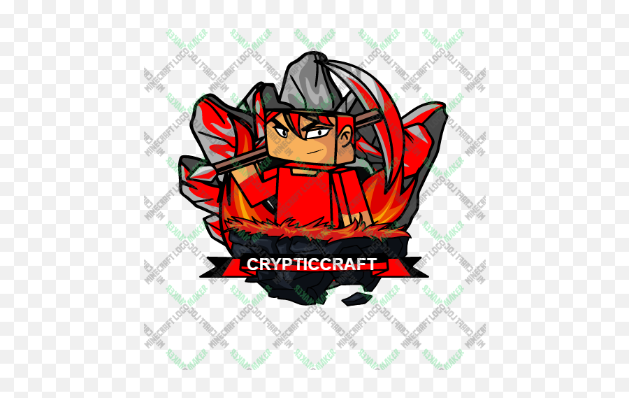 Crypticnetwork Minecraft Server - Fictional Character Png,Minecraft Server Logo Maker