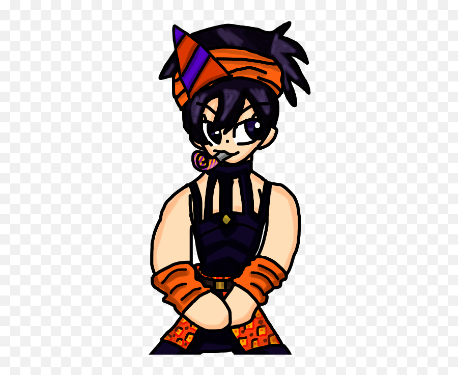 Narancia Ghirga With A Party Hat - Fictional Character Png,Party Blower Png
