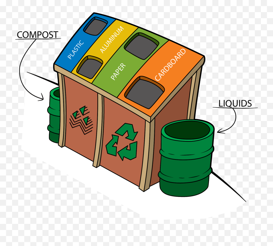 Student Recycling Initiative Aims To Make Wcc Waste - Free Ecycle Bin Illustration Png,Recycling Bin Png