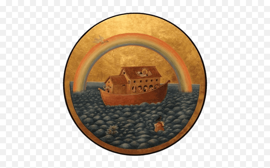 Noahu0027s Ark Round Icon Transparent Png - Stickpng Noahs Ark Orthodox Icon,Ark Png