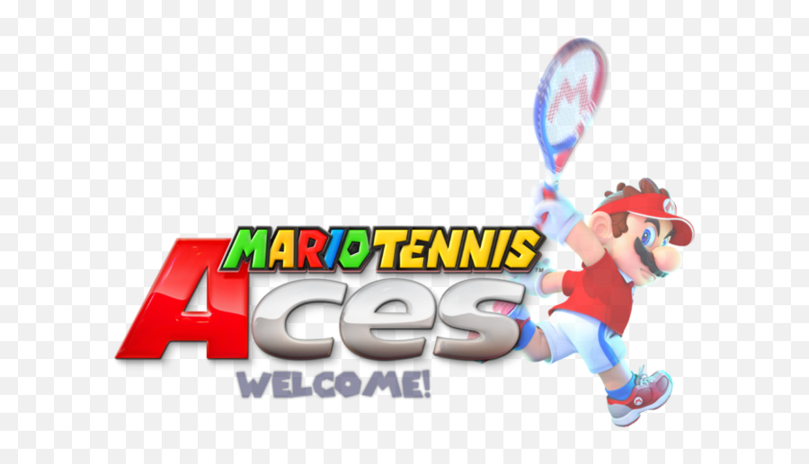 Header - Fictional Character Png,Mario Tennis Aces Logo