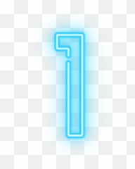 Neon Arrow - Number One Png Transparent Original Capital Icon