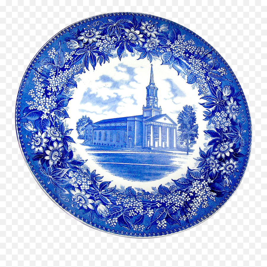 Wedgewood Plate Christ Chapel Gettysburg College 10 - Serving Platters Png,Gettysburg College Logo