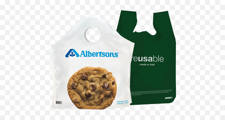 Environmentally Friendly Bags Command Packaging - Chocolate Chip Cookie Png,Bags Png