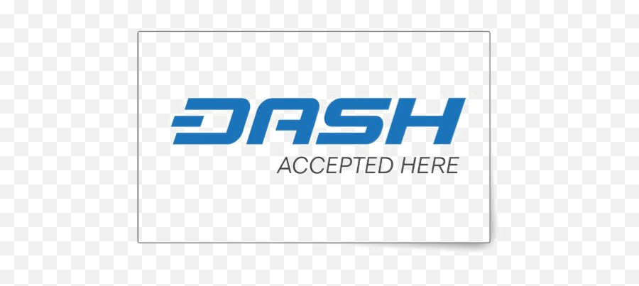 Dash Accepted Here Png Transparent - Block Ice,Dash Png
