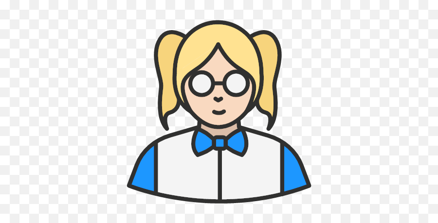 Lady Nerd School Girl Icon - Famous Character Vol 2 Colored Png,Adult Icon