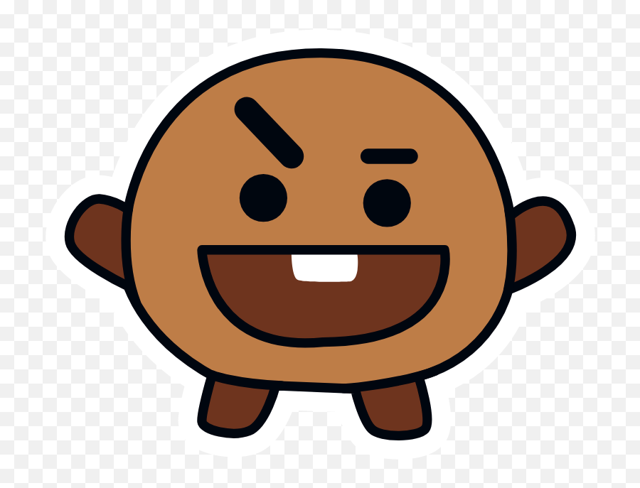 Bts Bt21 Shooky Suga Sticker - Bt21 Suga Png,Jimin Circle Icon