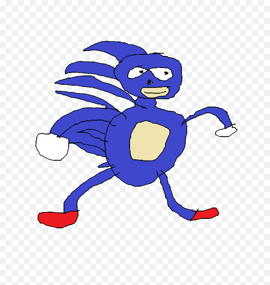 Sound Of Going Fast - Sonic Meme Png,Sanic Png