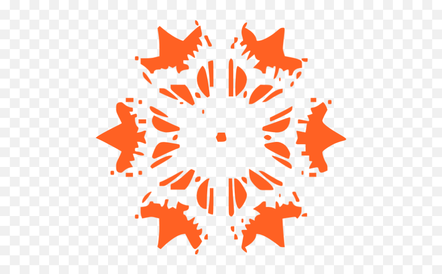 Snowflake Icons - Dot Png,Snowflak Icon
