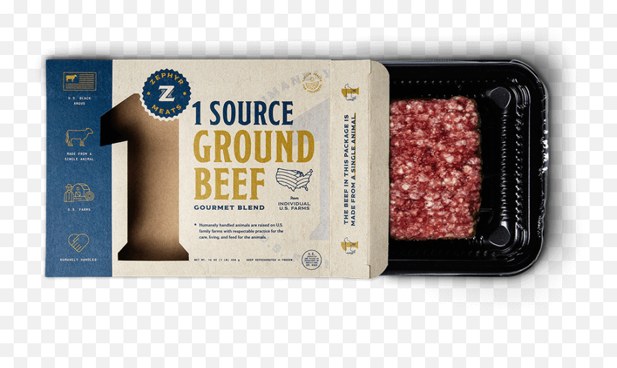 1 Source Ground Beef - 1 Source Ground Beef Zephyr Foods Png,Ground Beef Png