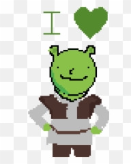 Pixilart - Shrek Is Love Shrek Is Life By Anonymous Cartoon Png,Shrek Head Png