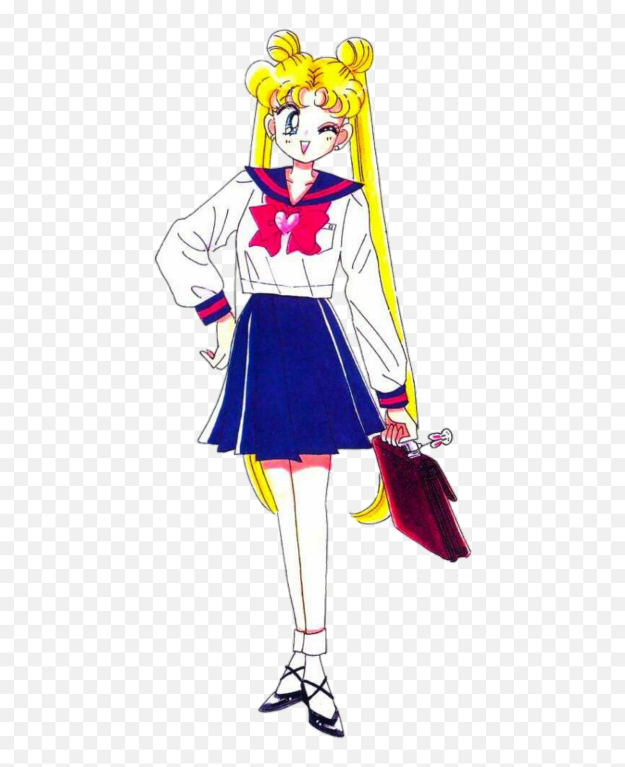 Sailor Moon Usagi School Uniform - Sailor Moon High School Uniform Png,Usagi Tsukino Icon
