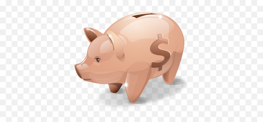 Bank Money Piggy Savings Icon - Saves Time And Money Png,Piggy Bank Png