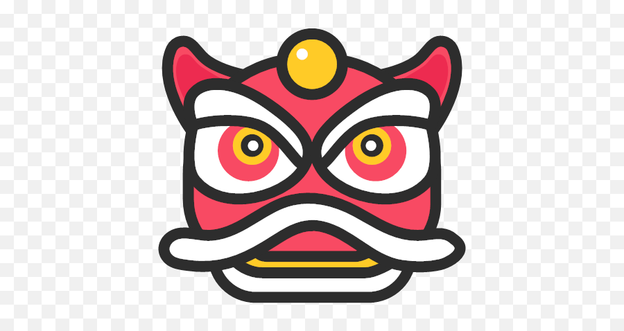 Lion Dance - 01 Vector Icons Free Download In Svg Png Format Dot,Dance Icon Png