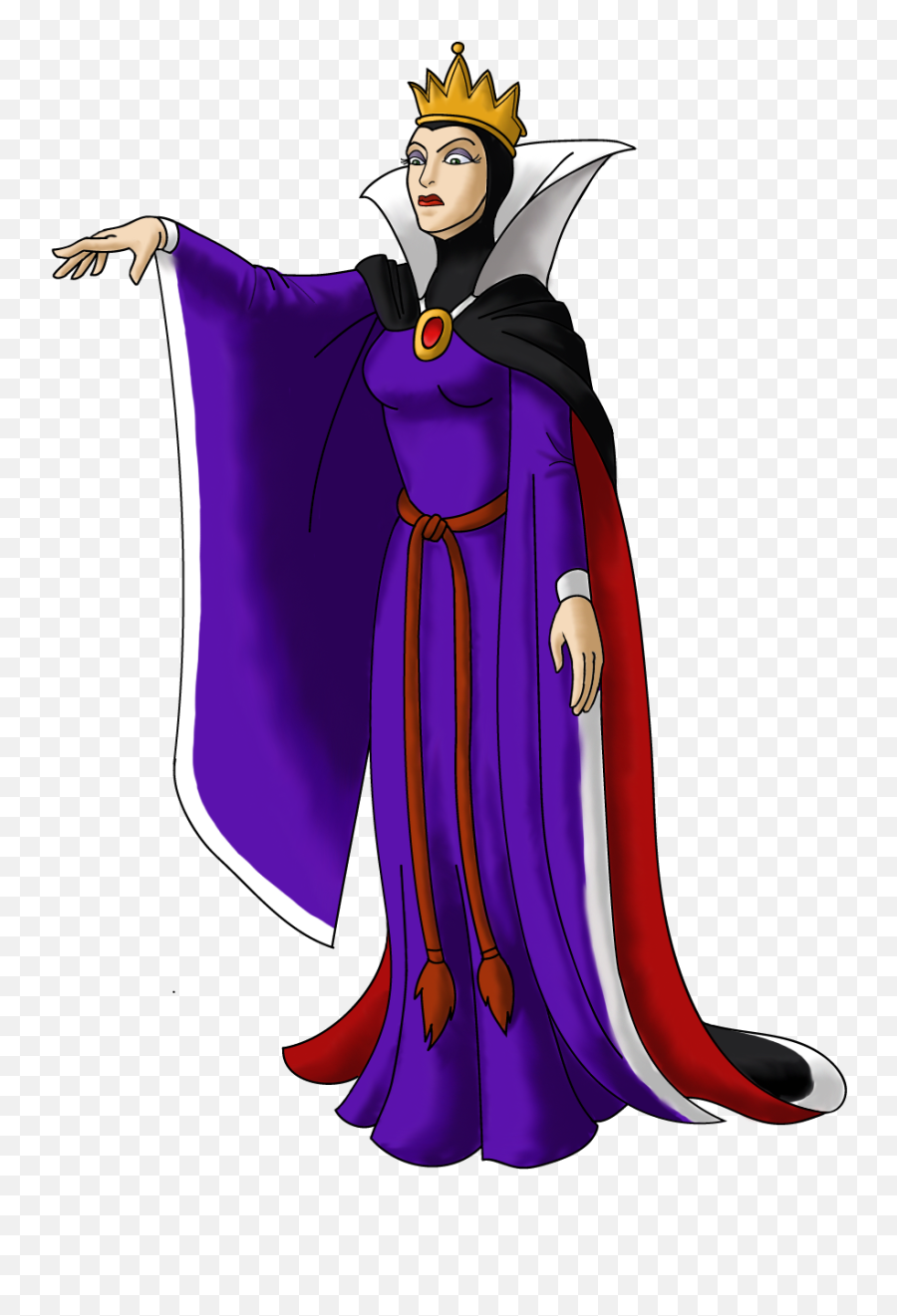 Queen Snow White Clipart - Evil Queen From Snow White Png,Snow White Png