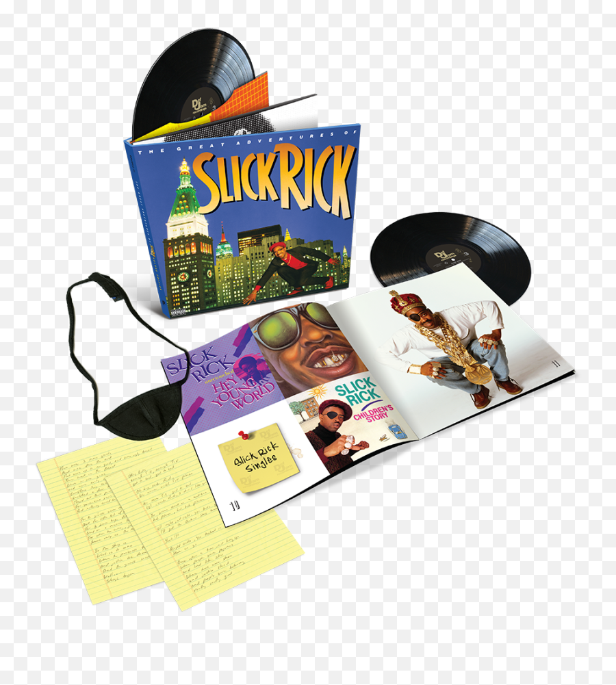 The Great Adventures Of Slick Rick Deluxe Edition 2lp - Slick Rick The Great Adventures Of Slick Rick Vinyl Png,Def Jam Icon Pictures