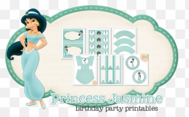 The Bingham Diaries Princess Jasmine Party Printables - Princess Jasmine Party Printables Png,Princess Jasmine Png