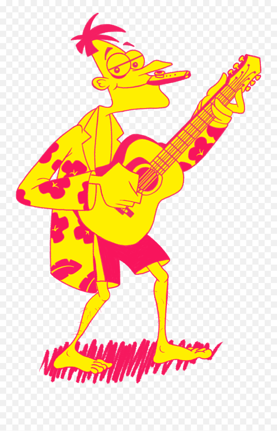 Mp3 Summer - Colored Smiles The Siivasummer Allstar Guitarist Png,Wii Icon Guitar