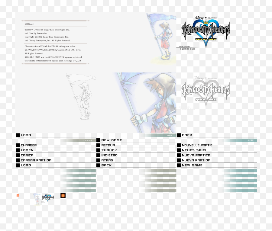 Playstation 4 - Kingdom Hearts Hd 15 25 Remix Kingdom Kingdom Hearts Copyright Screen Png,Kingdom Hearts Logo Png