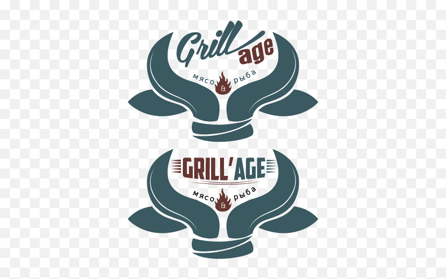 Grillage Meat U0026 Fish Grill Restaurant Logos - Label Png,Restaurant Logos