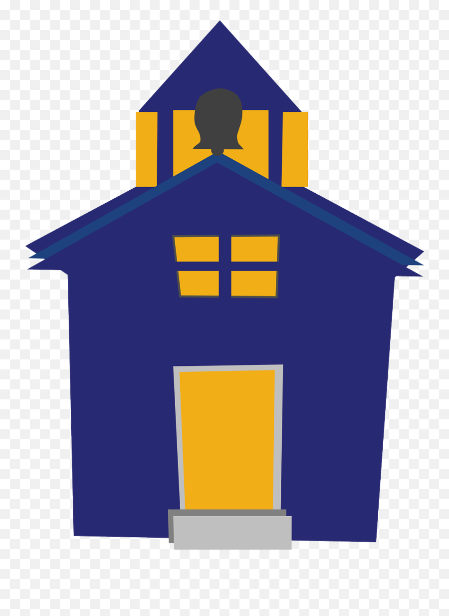 School Building Clip Art - Clipart Best Clipart Blue House Cartoon Png,School Building Icon Vector