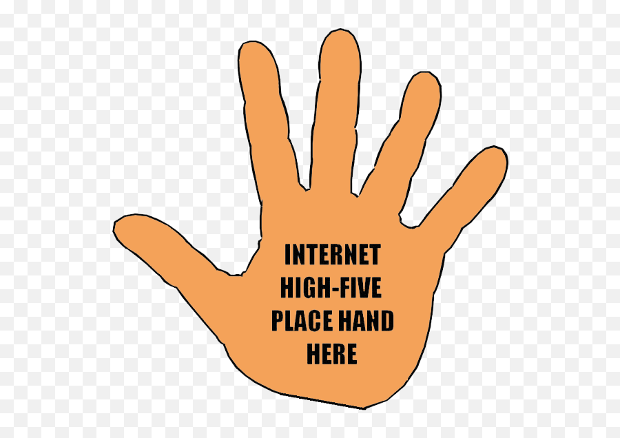Free High Five Download Clip Art - High Five Png,High Five Png