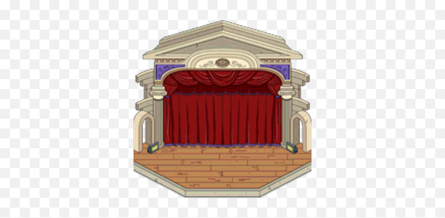 Outdoor Opera Stage The Simpsons Tapped Out Wiki Fandom - Opera Stage Png,Stage Icon