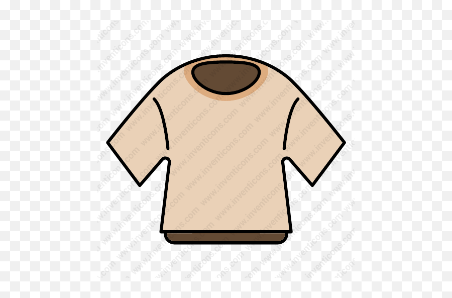 Download Oversized Tee Shirt Vector Icon Inventicons - Short Sleeve Png,Tee Shirt Icon