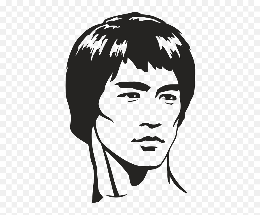 The Bruce Lee Story Sticker Tao - Bruce Lee Dragon Vector Png,Png Phonographic