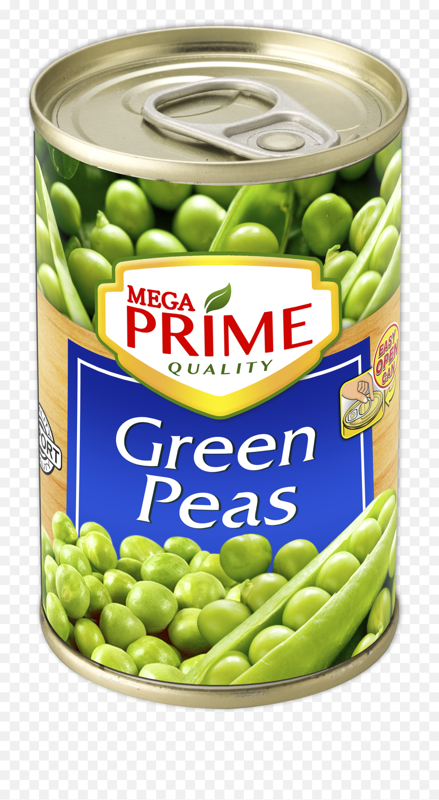 Mega Prime Green Peas 155g Global Corporation - Cream Style Corn In Can Png,Peas Png