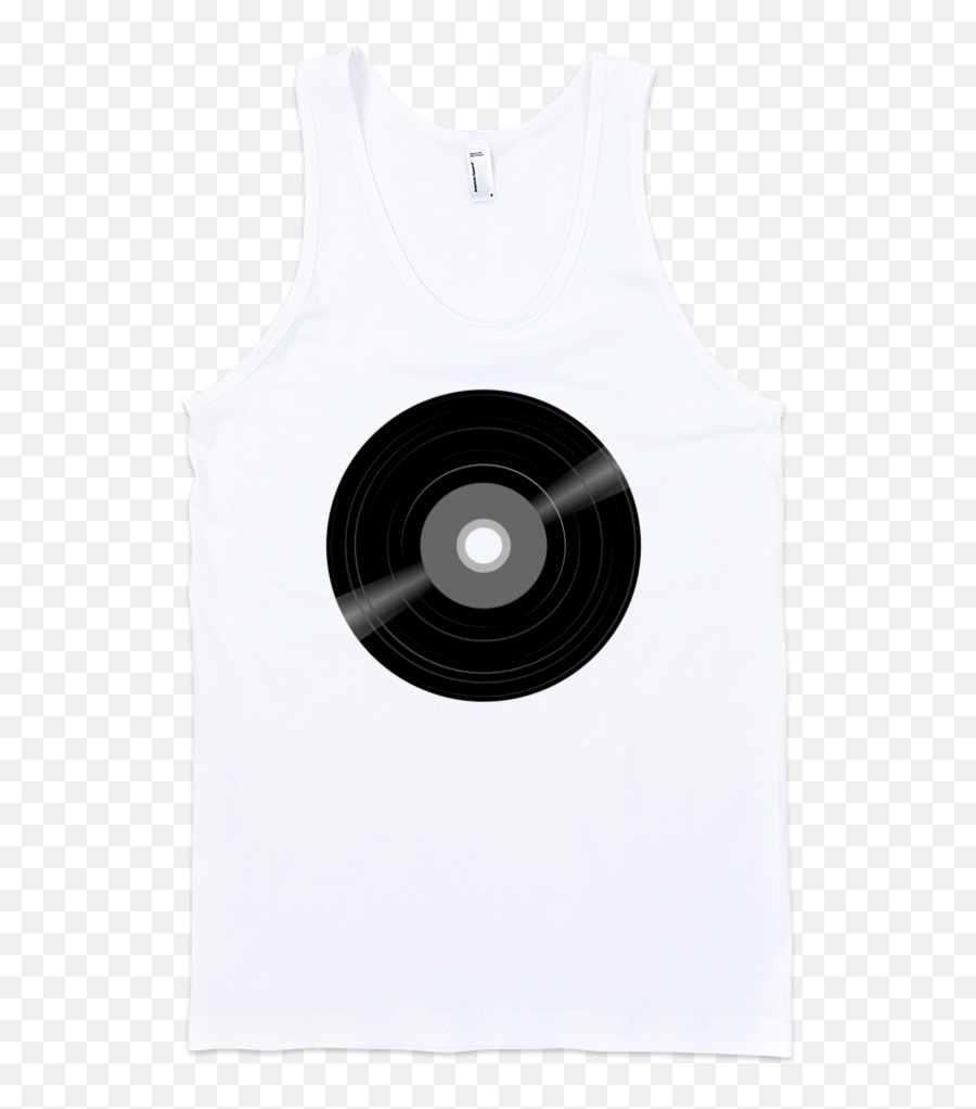 Download Hd Vinyl Record Fine Jersey Tank Top Unisex By - Active Tank Png,Tank Transparent Background