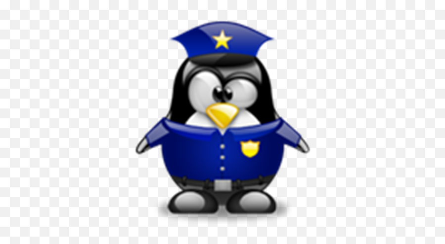 Police Tuxpng - Roblox Tux Robin,Tux Png