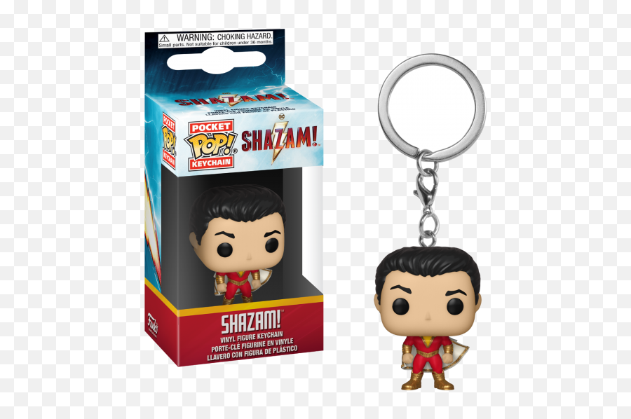 Funko Pocket Pop Keychain Shazam - Batman Funko Pop Keychain Png,Shazam Png