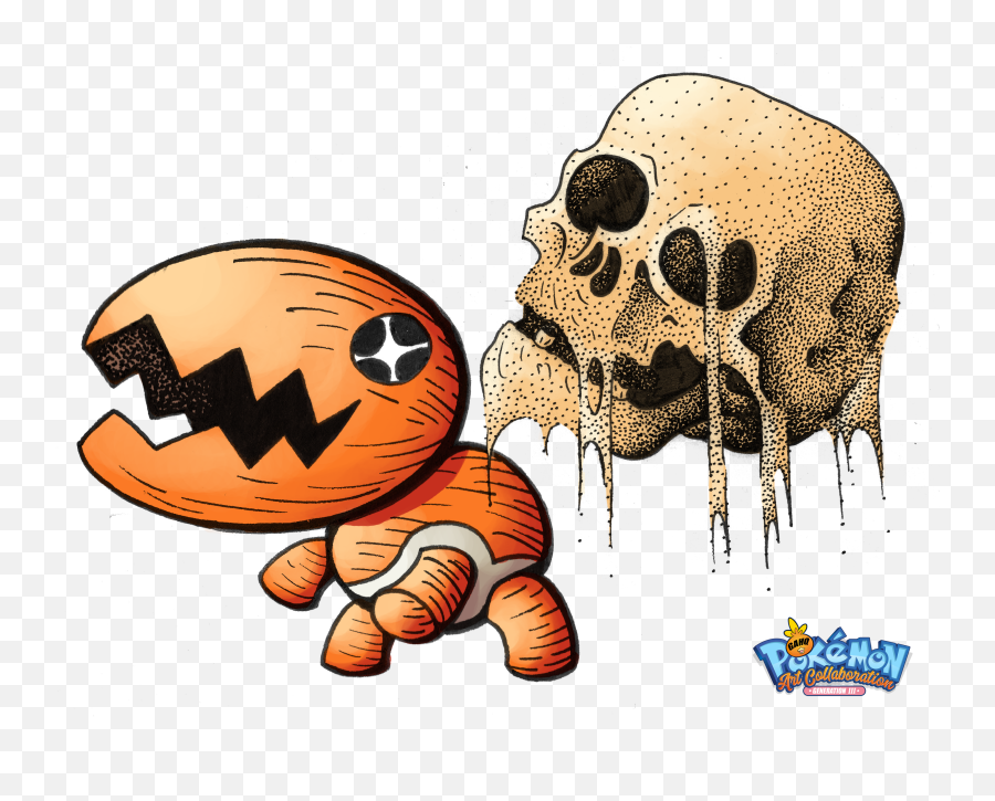 Pokemon Generation Iii Art Tribute Trapinch Png Skull Kid