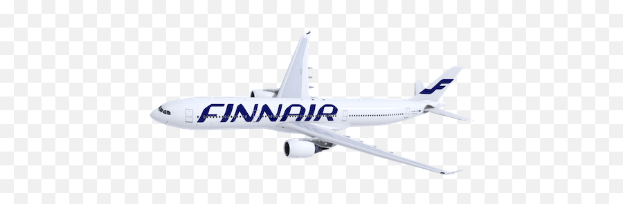 Fin Airbus A330 Without Background High - Finnair New Livery Png,High Resolution Png