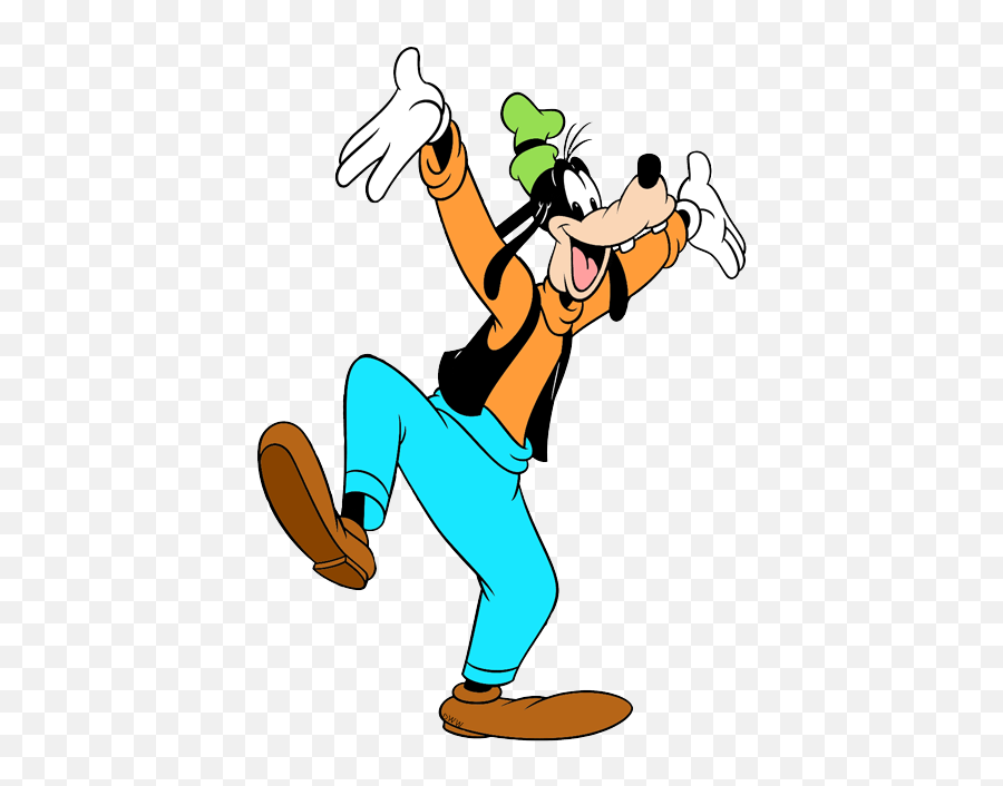 Mickey Mouse Goofy Clipart - Clipart Goofy Disney Png,Goofy Png