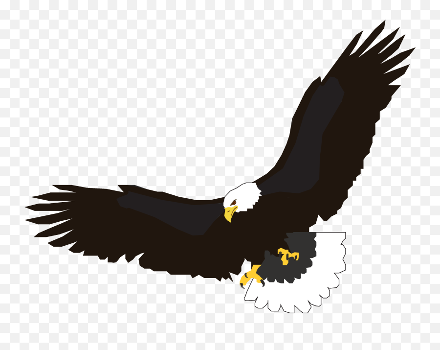 Head Clipart Golden Eagle Transparent - Bald Eagle Clipart Flying Png,Eagle Head Logo