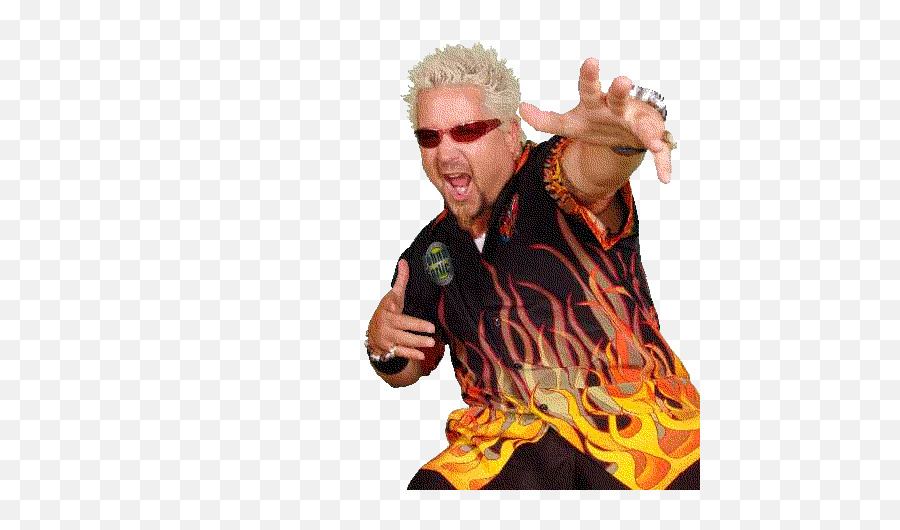 Packing Heat - Guy Fieri Fire Shirt Png,Guy Fieri Png