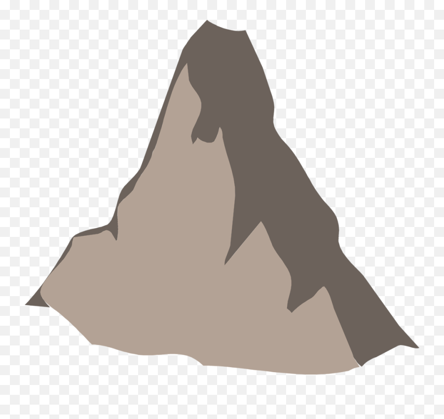 Mountain Transparent Clipart - Mountain Rocks Clip Art Png,Mountain Transparent